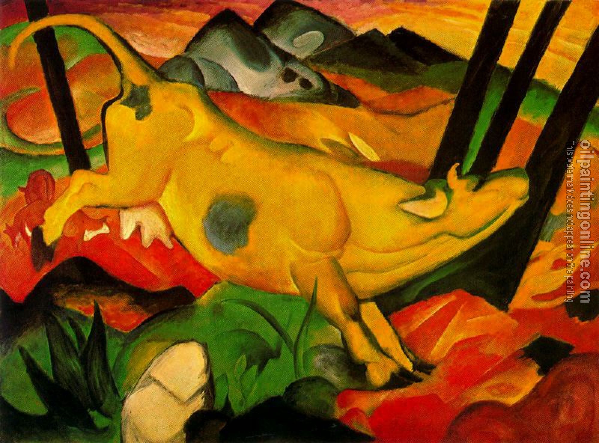 Marc, Franz - The Yellow Cow II